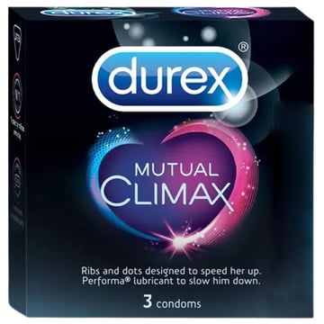 Durex mutual climax 3 Condoms