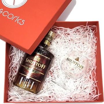 Gift Box Red: Shustoff 5YO Brandy