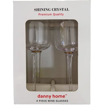Danny Home 4 Piece Long Glass