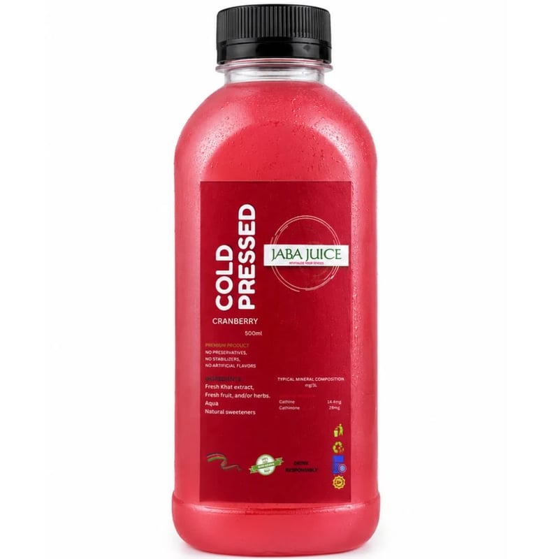 Naturaw Jaba Juice Cranberry 500ml