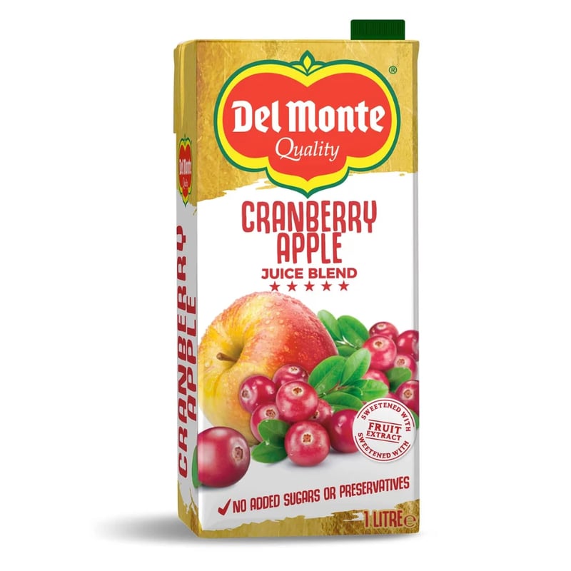 Del Monte Cranberry Juice 1L