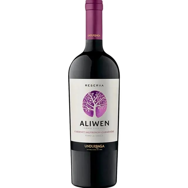 Aliwen Carmenere cab sauv blend