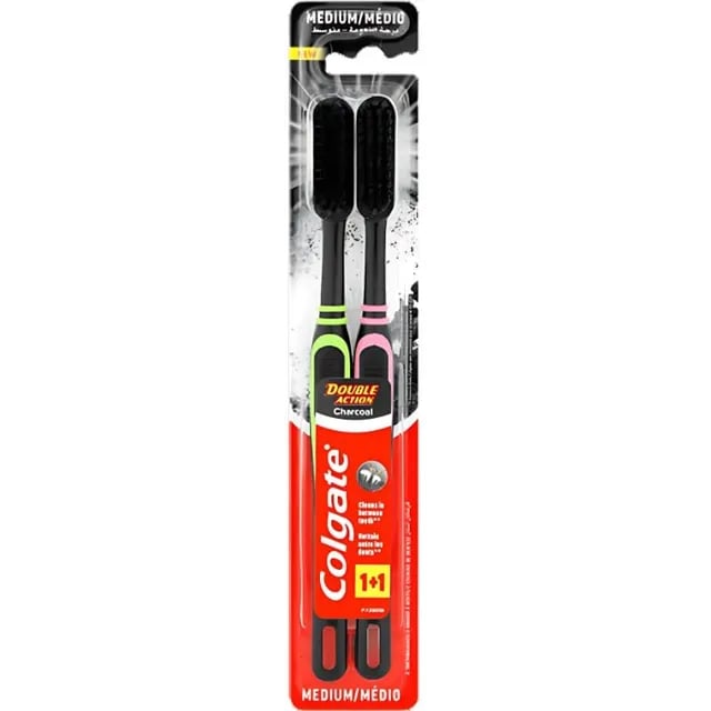 Colgate Double Action Charcoal Tb