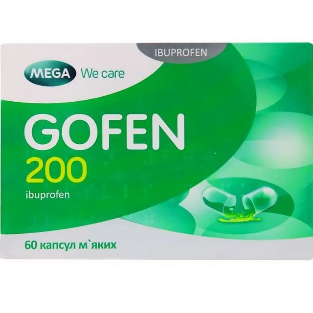 Gofen Clear Cap 200 Fast Acting