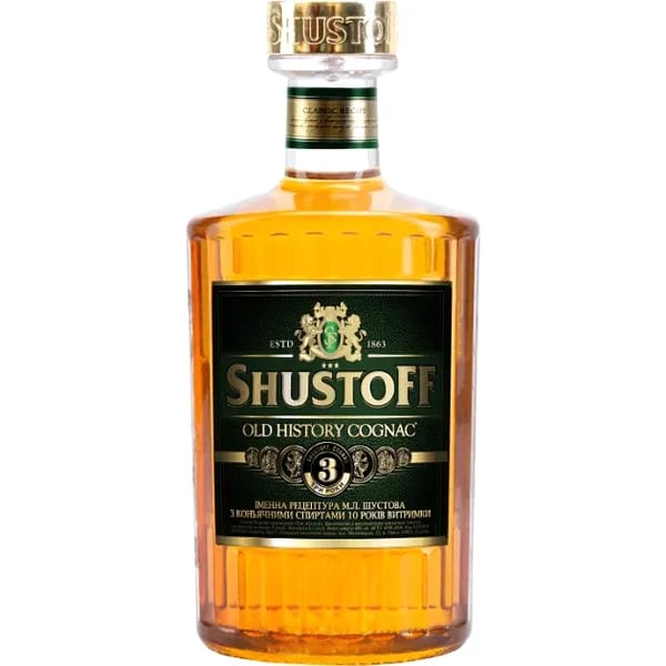 Shustoff Brandy 3yrs 500ml