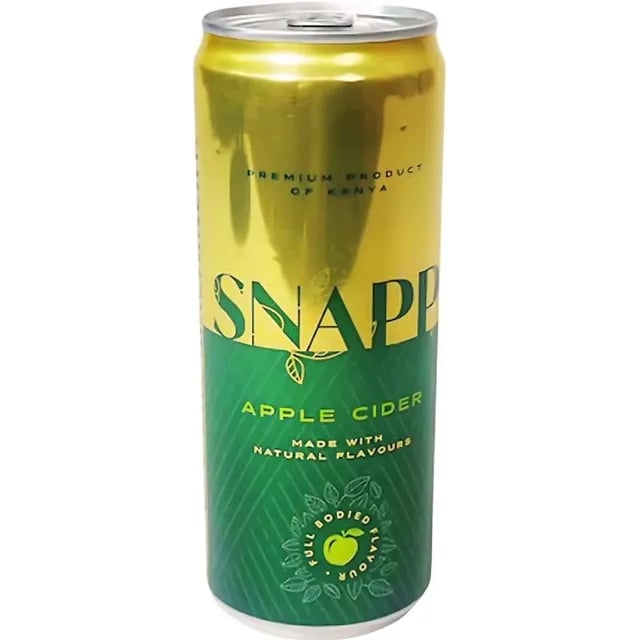 Snapp Dry Cider Can
