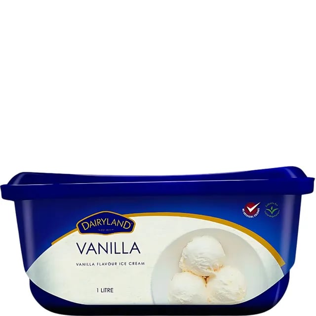 Dairyland Vanilla Ice Cream 1L