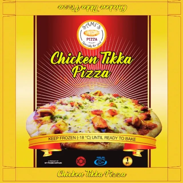 Chicken Tikka Pizza (550g)