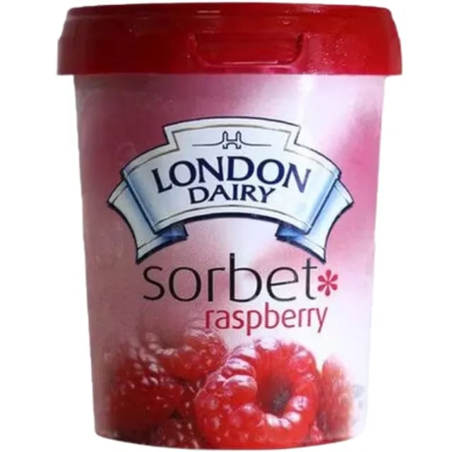 London Dairy Raspberry Sorbet 500ml