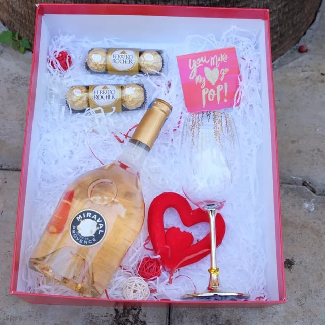 Miraval Rose Valentine's Gift