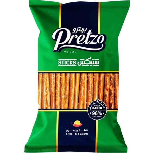 Pretzo sticks Chilly & Lemon50g