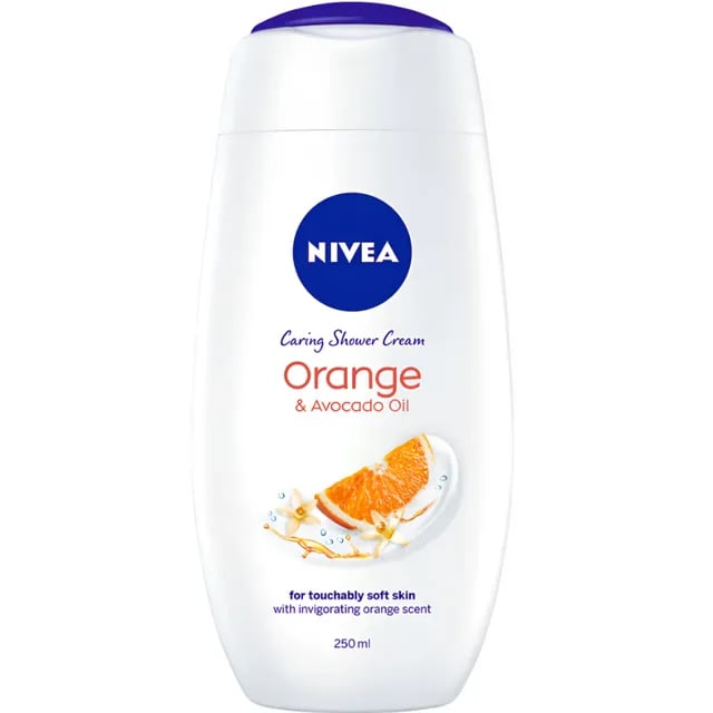 Nivea Orange And Avocado Oil Caring Shower Cream 250Ml