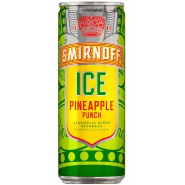 Smirnoff Ice Pineapple Punch 330ml