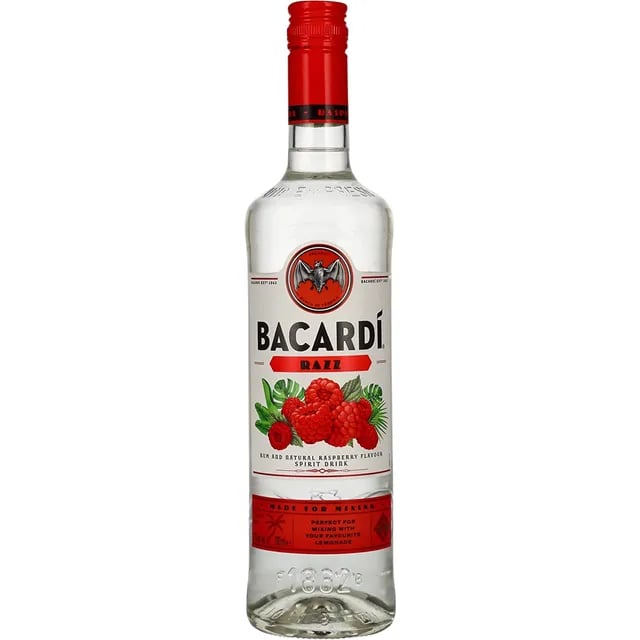 Bacardi Razz (Rasberry) 1ltr