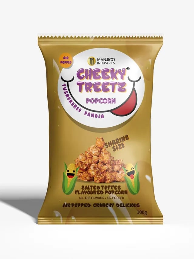 CT Popcorn Salty ToffCheeky Treetz Salted Tofee 40 g