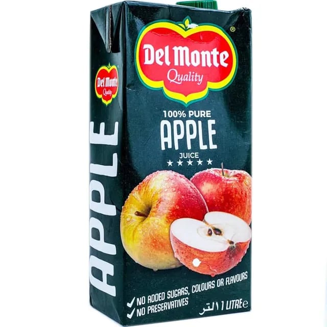 Del Monte Apple Juice 1L