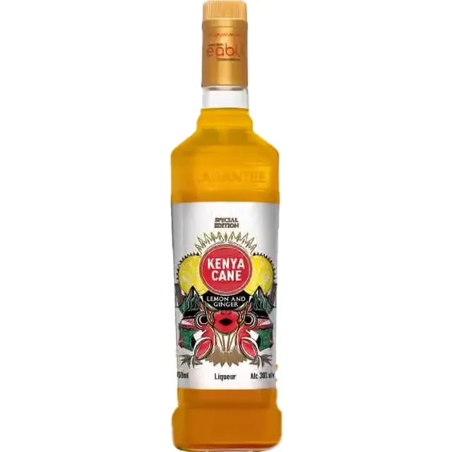 Kenya Cane Lemon and Ginger 750ml