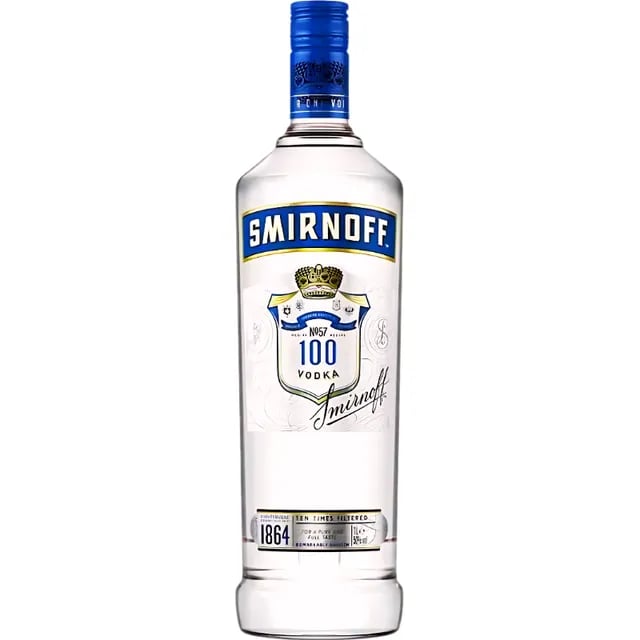 Smirnoff Blue label Vodka 1ltr