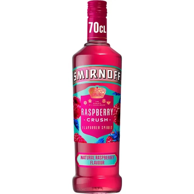 Smirnoff Vodka Raspberry 750ml