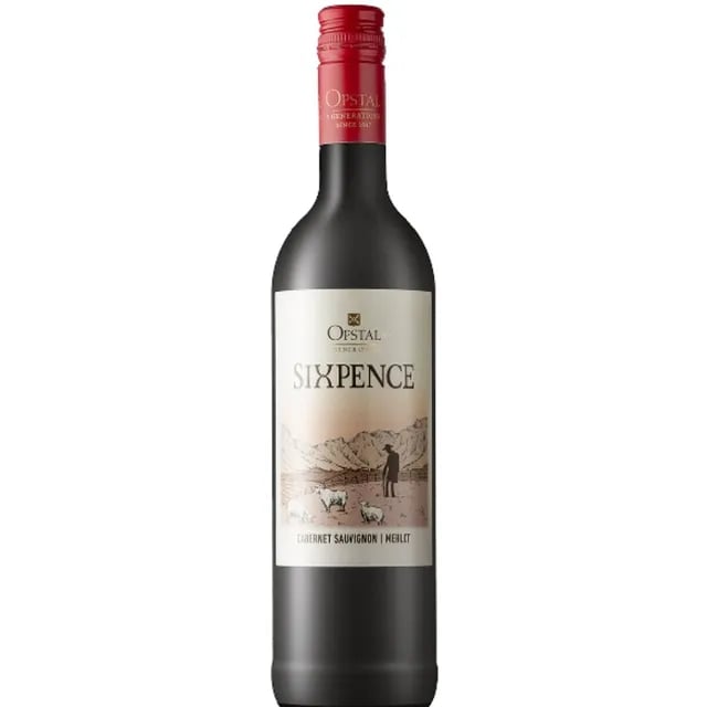 Opstal Sixpence Cabernet Sauvignon-Merlo 75cl