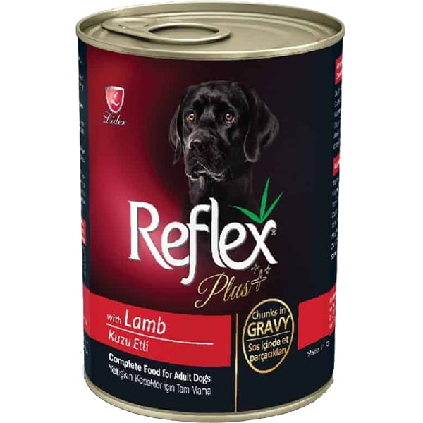 Reflex Plus Canned Dog Food With Lamb 400g