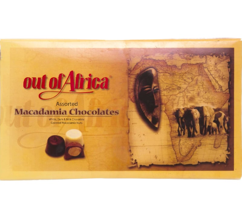 out of Africa Assorted Macadamia Chocolates 65g