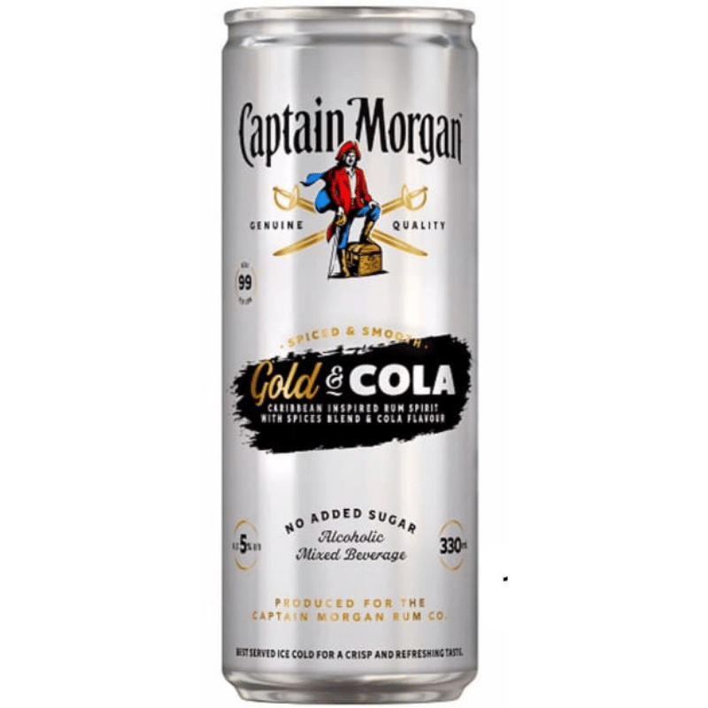 Captain Morgan Gold & Cola 300ml