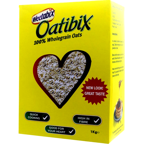 Oatibix Wholegrain Oats 1kg