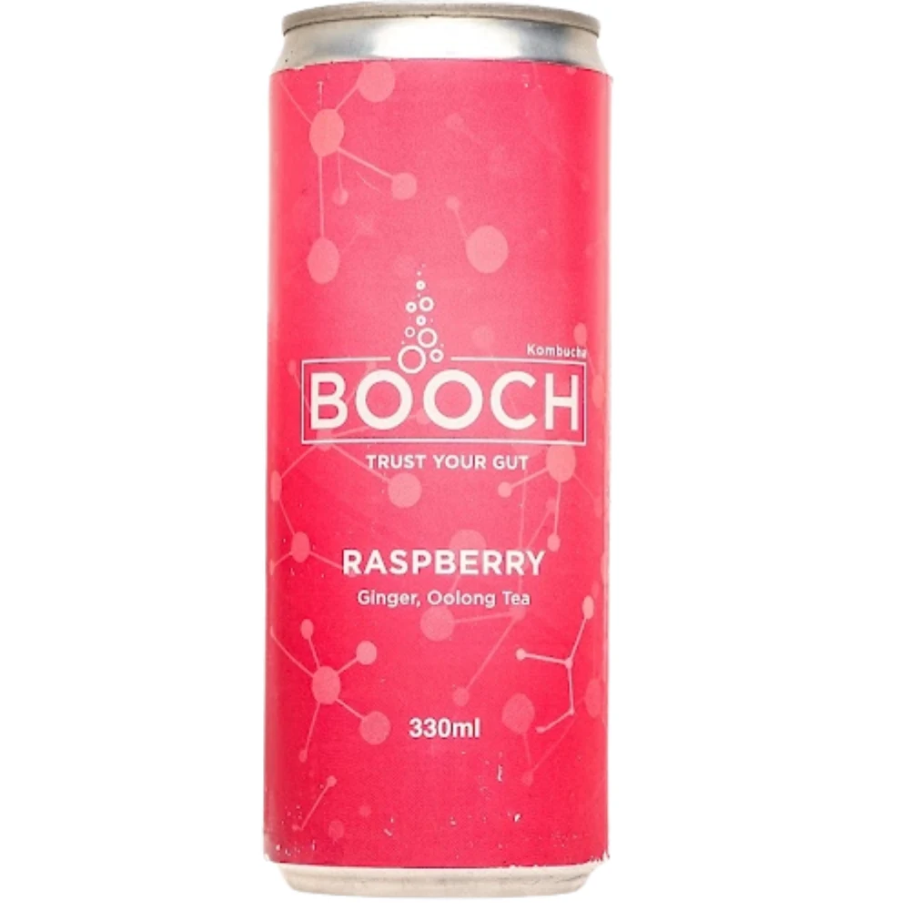 Booch - Raspberry Ginger Can 330ml