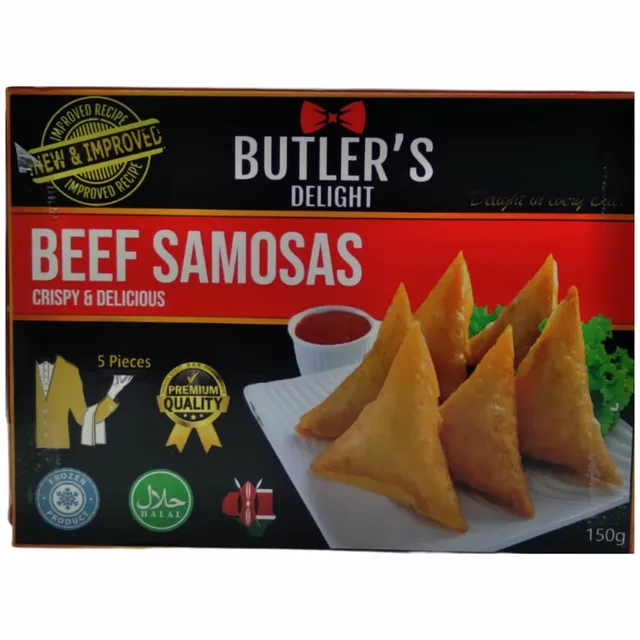 Butler's Delight Beef Samosas 150g