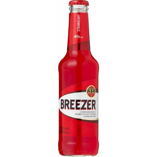 Bacardi Breezer Strawb