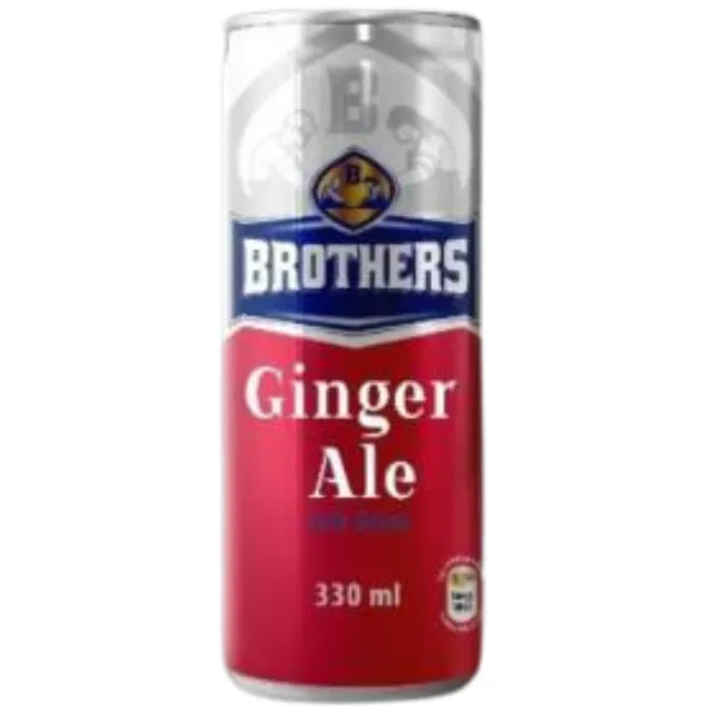 Brothers Ginger Ale Can 330ml