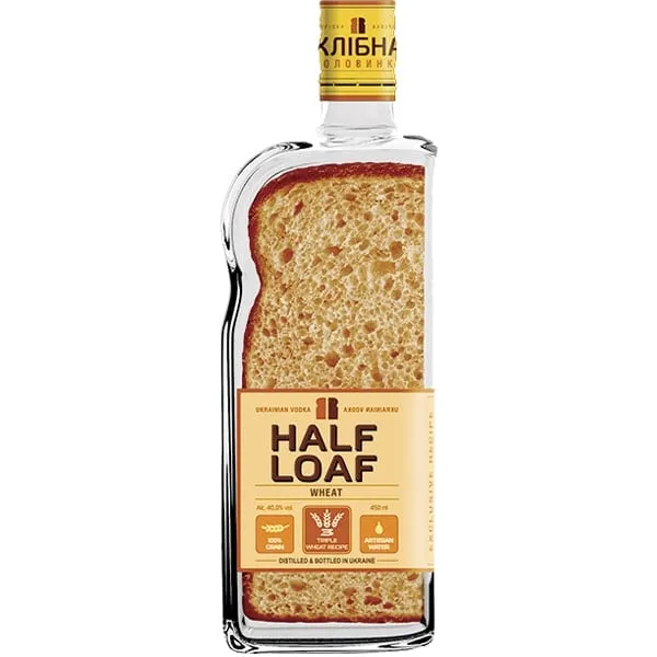 Half Loaf Wheat Vodka 450ml