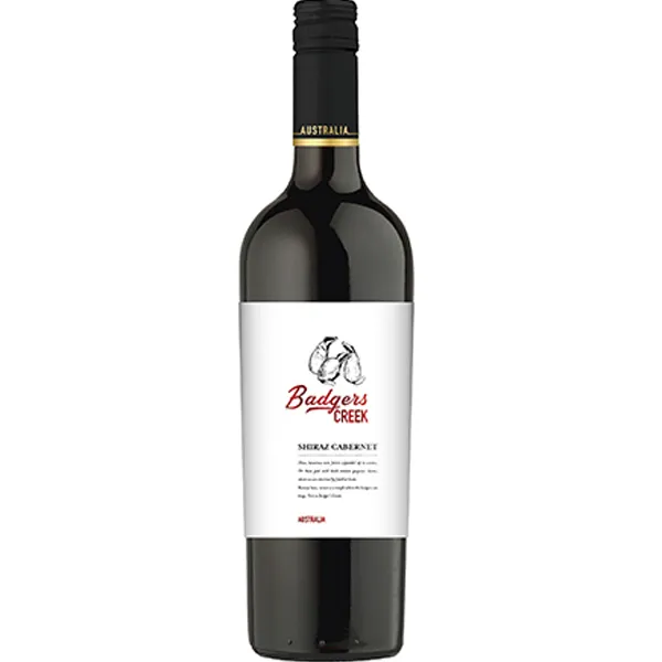 Badgers Creek Shiraz Cabernet 75cl